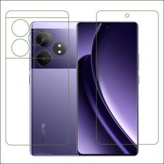 Realme GT Neo6 (Front & Back) TPU Protective Flexible Compatible Mobile Screen Protector